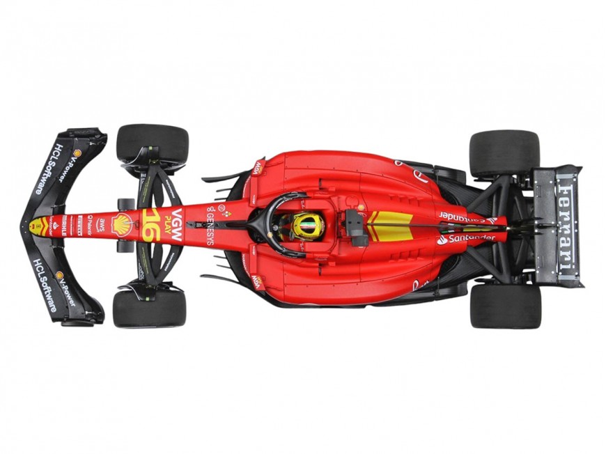 Ferrari SF-23 GP Italia Monza Charles Leclerc die-cast BBR Models 1/18 BBR231816BDIE con vetrina