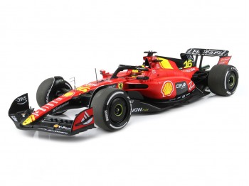 Ferrari SF-23 GP Italia Monza Charles Leclerc die-cast BBR Models 1/18 BBR231816BDIE con vetrina