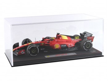 Ferrari SF-23 GP Italia Monza Charles Leclerc die-cast BBR Models 1/18 BBR231816BDIE con vetrina