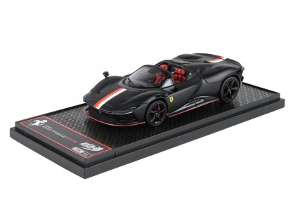 Ferrari Daytona SP3 Icona Spider Charles Leclerc BBR Models 1/43 BBRC267CL Nero Opaco
