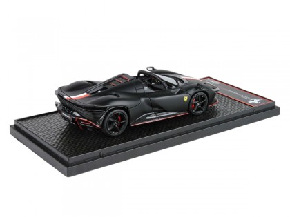 Ferrari Daytona SP3 Icona Spider Charles Leclerc BBR Models 1/43 BBRC267CL Nero Opaco 2