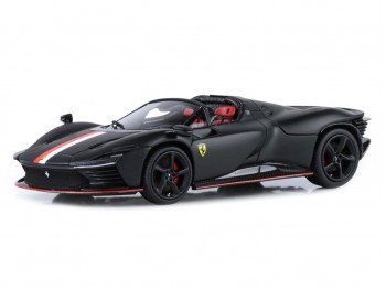 Ferrari Daytona SP3 Icona Spider Charles Leclerc BBR Models 1/43 BBRC267CL Nero Opaco