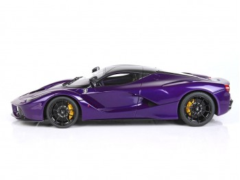 Ferrari LaFerrari BBR Models 1/18 P1867DUBAI Viola Metallizzato con vetrina
