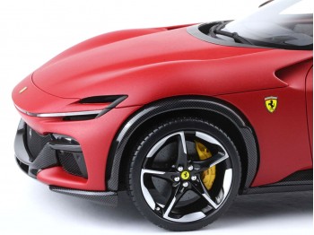 Ferrari Purosangue BBR Models 1/18 P18231G Rosso F1-75 Opaco tetto panoramico con vetrina