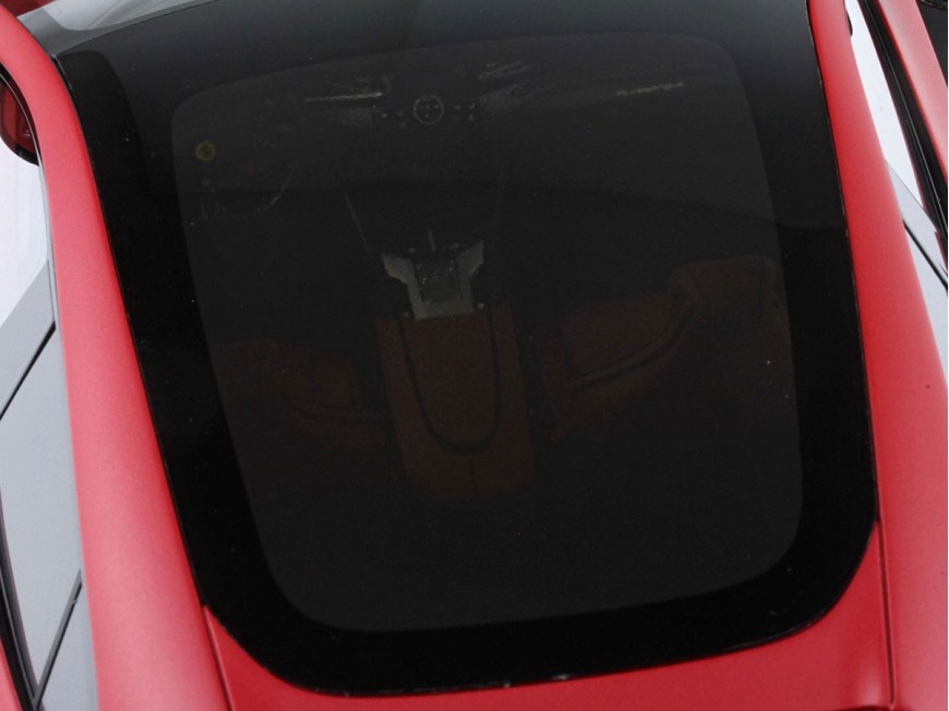 Ferrari Purosangue BBR Models 1/18 P18231G Matt Red F1-75 panoramic roof with display case