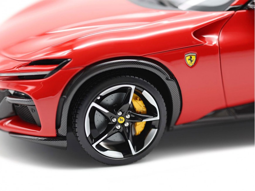 Ferrari Purosangue BBR Models 1/18 P18231N Rosso Corsa 322 tetto panoramico con vetrina
