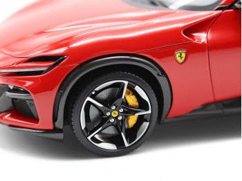 Ferrari Purosangue BBR Models 1/18 P18231N Rosso Corsa 322 tetto panoramico con vetrina