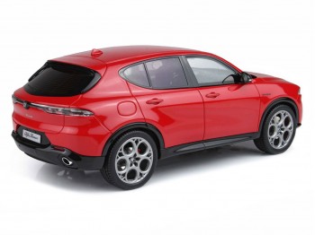 Alfa Romeo Tonale Veloce Plug-in Hybrid BBR Models 1/18 BBRC1856A Alfa Red with display case