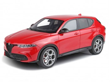Alfa Romeo Tonale Veloce Plug-in Hybrid BBR Models 1/18 BBRC1856A Alfa Red with display case