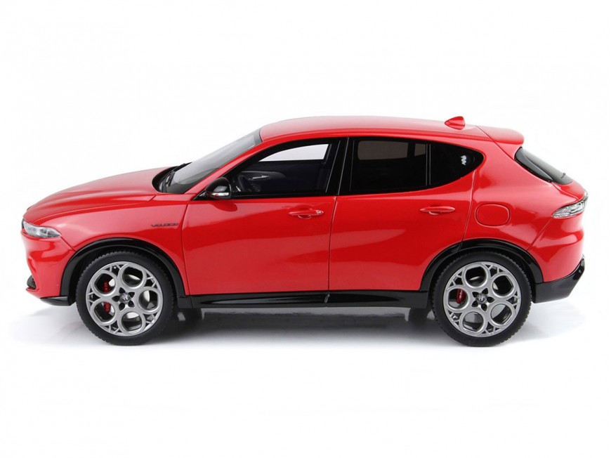 Alfa Romeo Tonale Veloce Plug-in Hybrid BBR Models 1/18 BBRC1856A Alfa Red with display case