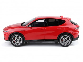 Alfa Romeo Tonale Veloce Plug-in Hybrid BBR Models 1/18 BBRC1856A Alfa Red with display case