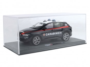 Alfa Romeo Tonale Configuration Carabiniers BBR Models 1/18 BBRC1856CAR avec vitrine
