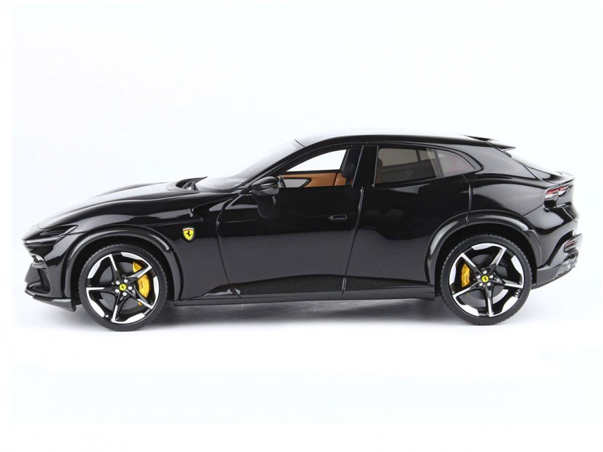Ferrari Purosangue BBR Models 1/18 P18231P1 Purosangue Noir toit panoramique avec vitrine