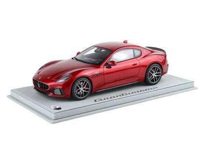 Maserati GranTurismo Trofeo BBR Models 1/18 P18227A Rosso GT Metallizzato con vetrina