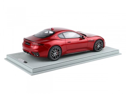 Maserati GranTurismo Trofeo BBR Models 1/18 P18227A Rosso GT Metallizzato con vetrina 2