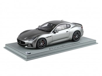 Maserati GranTurismo Trofeo BBR Models 1/18 P18227B Gris Maratea Mat avec vitrine