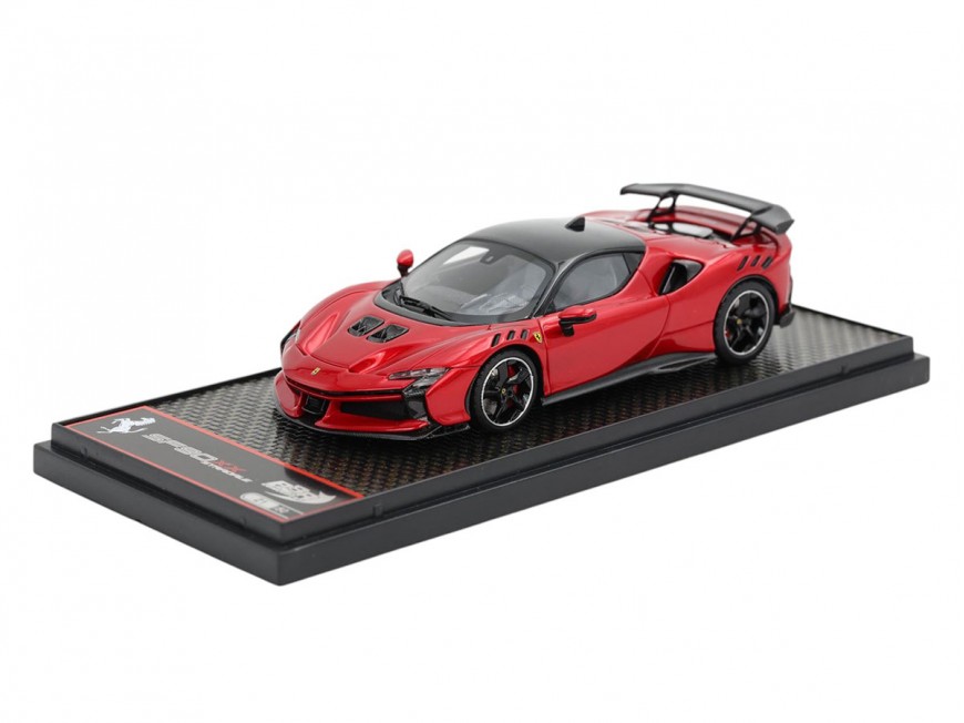 Ferrari SF90 XX Stradale BBR Models 1/43 BBRC285D Rosso Portofino Metallizzato