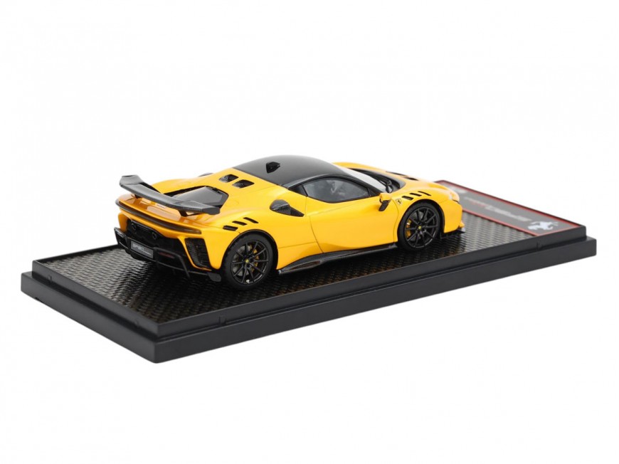 Ferrari SF90 XX Stradale BBR Models 1/43 BBRC285FCF Jaune Trois Couches