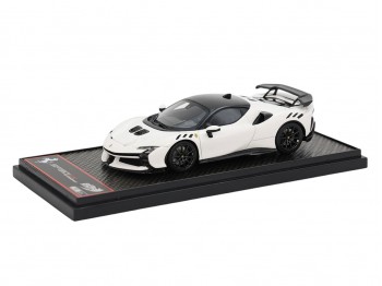 Ferrari SF90 XX Stradale BBR Models 1/43 BBRC285L Cervino Blanc