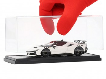 Ferrari SF90 XX Stradale BBR Models 1/43 BBRC285L Cervino Blanc