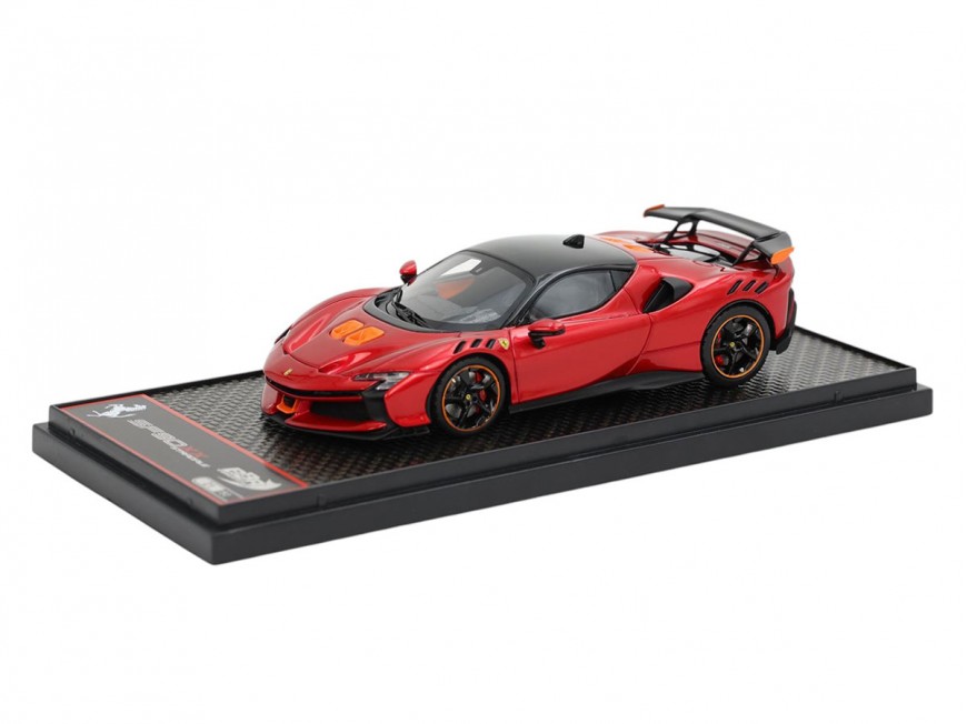 Ferrari SF90 XX Stradale BBR Models 1/43 BBRC285M Rouge Ardent