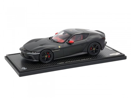 Ferrari 12Cilindri BBR Models 1/18 P18254E Nero Opaco tetto panoramico con vetrina