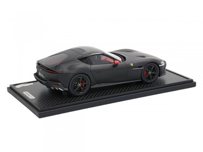 Ferrari 12Cilindri BBR Models 1/18 P18254E Nero Opaco tetto panoramico con vetrina 2