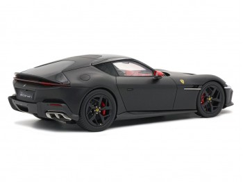 Ferrari 12Cilindri BBR Models 1/18 P18254E Noir Mat toit panoramique avec vitrine