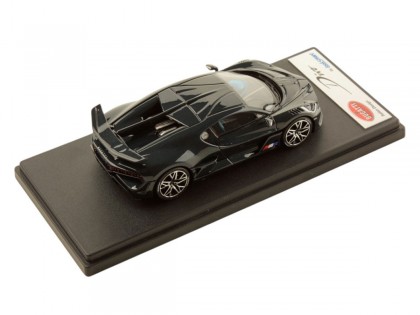 Bugatti Divo Looksmart 1/43 LS497H Blu Carbonio Lucido 2
