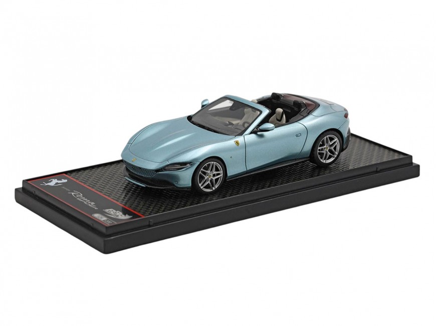 Ferrari Roma Spider BBR Models 1/43 BBRC282A Trevi Light Blue