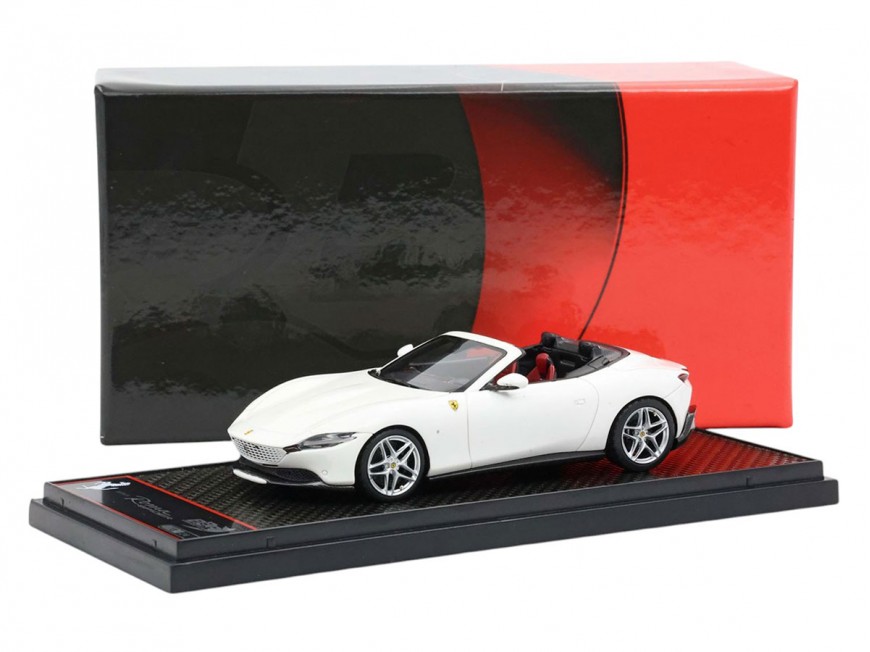 Ferrari Roma Spider BBR Models 1/43 BBRC282C Cervin Blanc