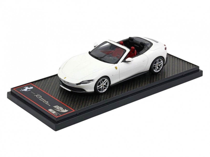 Ferrari Roma Spider BBR Models 1/43 BBRC282C Bianco Cervino