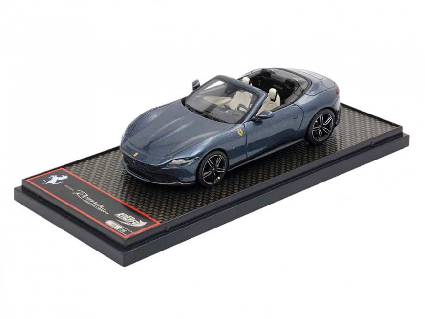 Ferrari Roma Spider BBR Models 1/43 BBRC282E Roma Blue