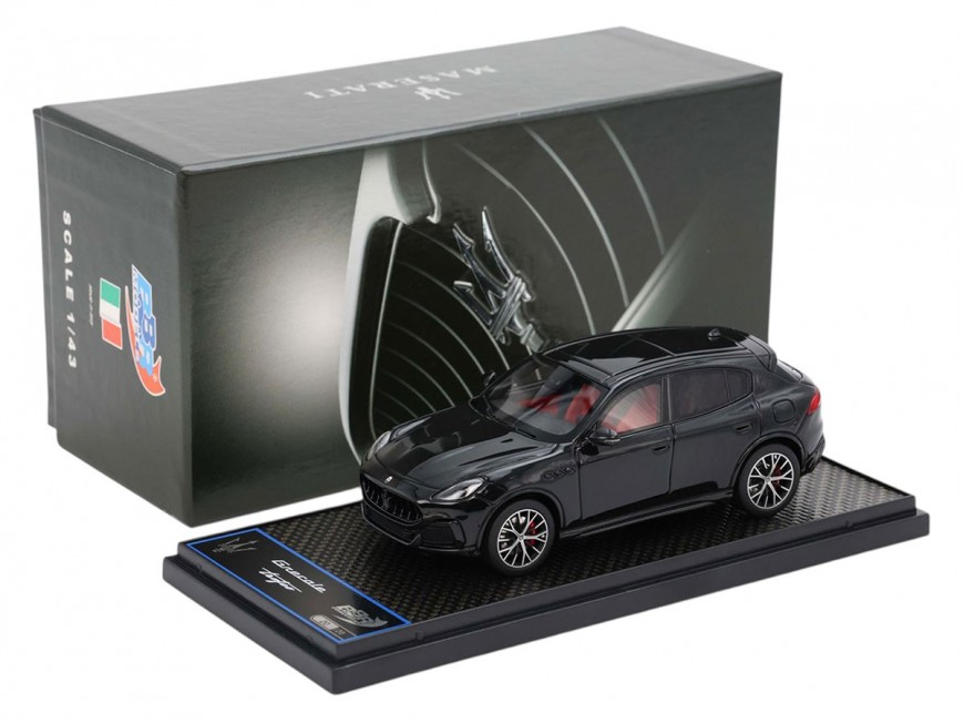 Maserati Grecale Trofeo BBR Models 1/43 BBRC288C Tempête Noir