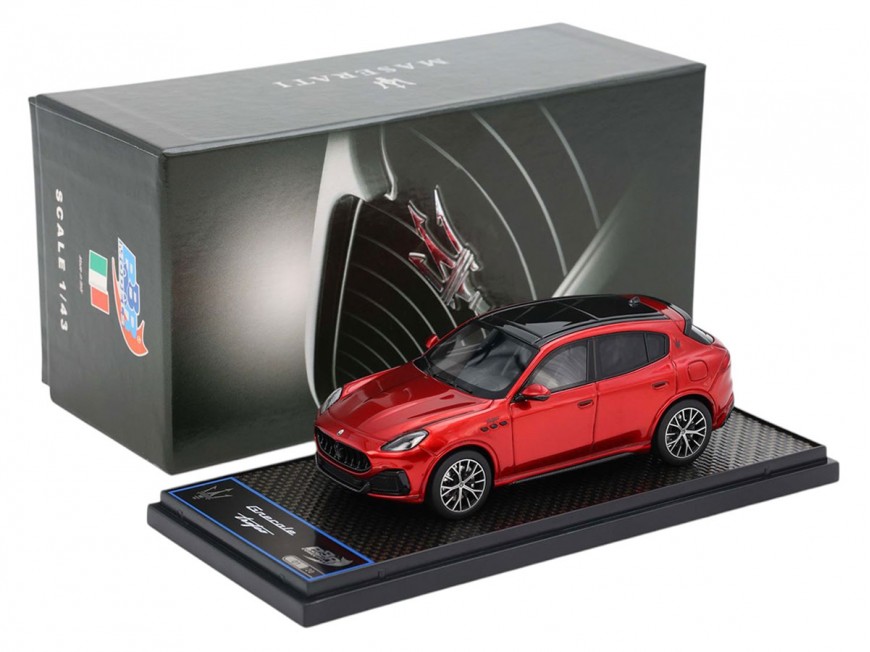 Maserati Grecale Trofeo BBR Models 1/43 BBRC288D Granturismo Red
