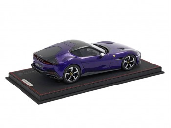 Ferrari 12Cilindri BBR Models 1/18 P18254C Violet Al Humaid toit panoramique avec vitrine