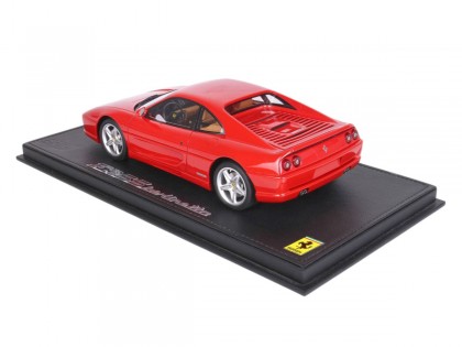 Ferrari F355 Berlinetta Boîte de Vitesses Manuelle BBR Models 1/18 P18140A Rouge Corsa 322 avec vitrine 2