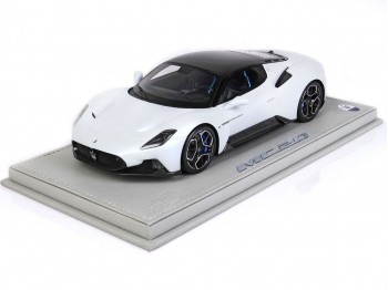 Maserati MC20 BBR Models 1/18 P18191A Bianco Audace con vetrina