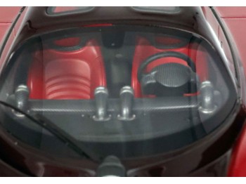 Pagani Utopia BBR Models 1/18 P18223I Dubai Red with display case