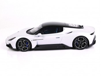 Maserati MC20 BBR Models 1/18 P18191A Bianco Audace con vetrina