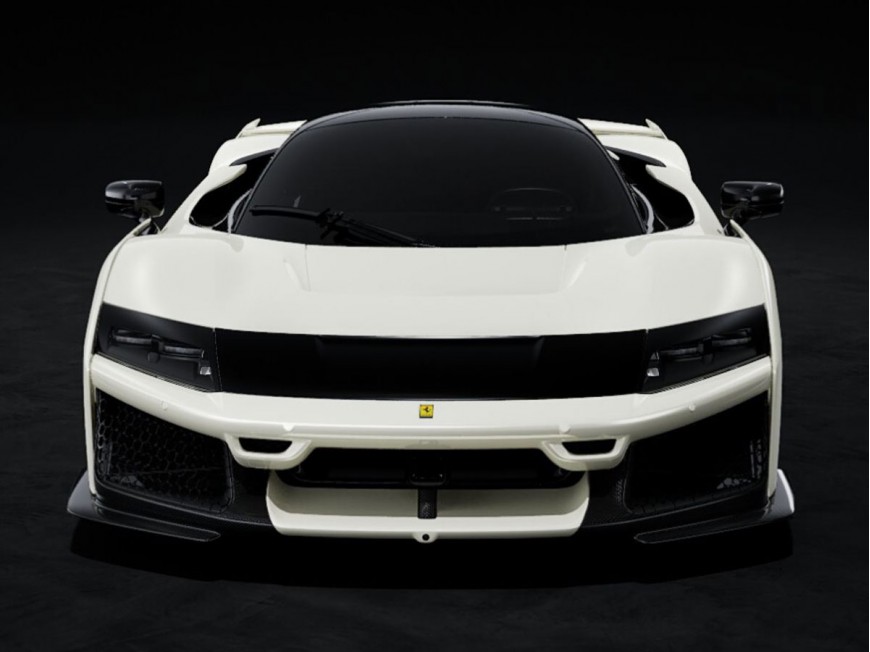Ferrari F80 BBR Models 1/43 BBRC305C Bianco Italia