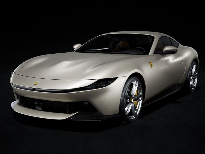 Ferrari Amalfi BBR Models 1/18 P18272B Grigio Abu Dhabi con vetrina