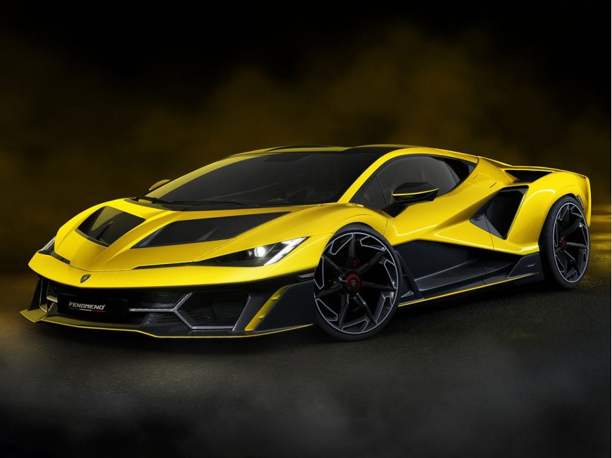 Lamborghini Fenomeno Looksmart 1/43 LS567A Crius Yellow