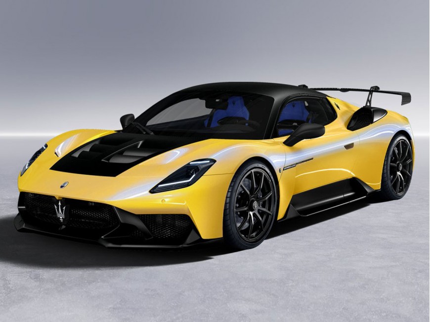 Maserati GT2 Stradale BBR Models 1/18 P18255B Giallo Genio con vetrina