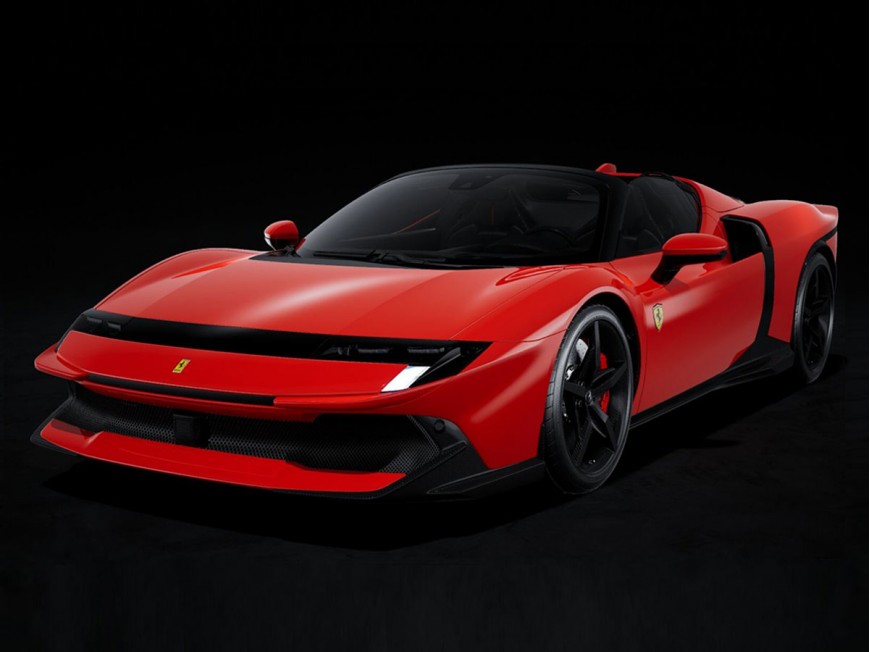 Ferrari 849 Testarossa Spider BBR Models 1/18 P18277C Corsa Red with display case
