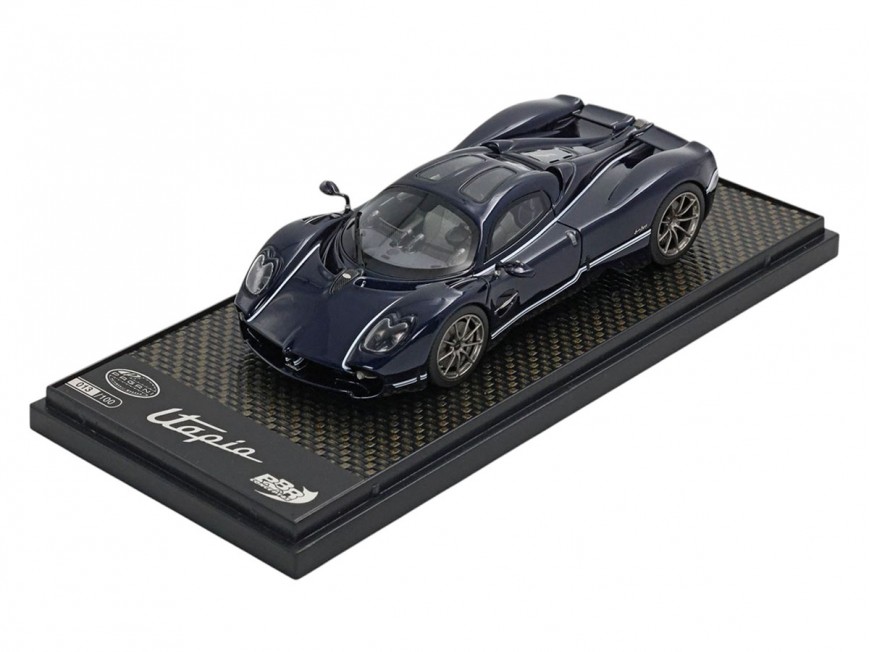 Pagani Utopia BBR Models 1/43 BBRC274G Bleu Nuit Brillant