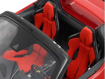 Ferrari 296 Speciale A BBR Models 1/18 P18270B Corsa Red with display case
