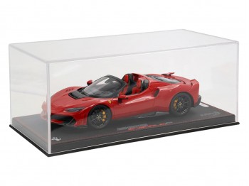 Ferrari 296 Speciale A BBR Models 1/18 P18270B Corsa Red with display case