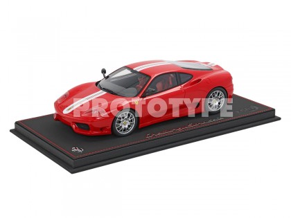 Ferrari 360 Challenge Stradale BBR Models 1/18 P18262A Rouge Corsa avec vitrine