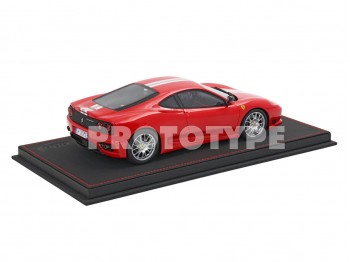 Ferrari 360 Challenge Stradale BBR Models 1/18 P18262A Rouge Corsa avec vitrine